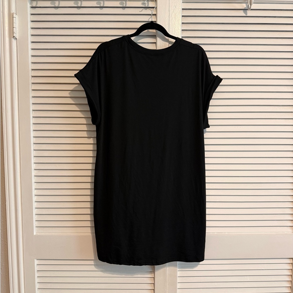 Black T-Shirt Dress